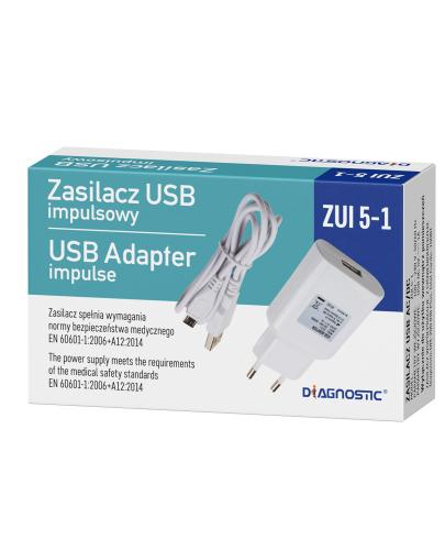 Zasilacz USB Impulsowy ZUI 5-1 Diagnostic