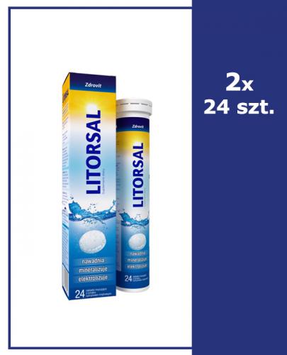 ZDROVIT LITORSAL - 2 x 24 tabl. mus.