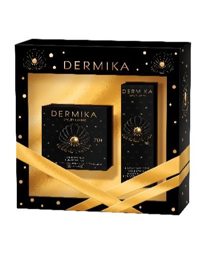 Zestaw Dermika LUXURY CAVIAR 70+ Kawiorowy krem odbudowujący 50 ml + Krem intensywnie regenerujący pod oczy i na powieki 15 ml 