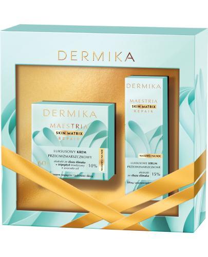 Zestaw Dermika MAESTRIA 60+ Luksusowy krem przeciwzmarszczkowy 50 ml + Luksusowe serum przeciwzmarszczkowe 30 ml