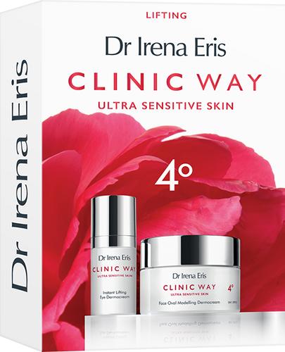 Dr Irena Eris Zestaw Clinic Way 4º Dermokrem Modelujący Owal Twarzy SPF20 50ml + Dermokrem Pod Oczy 15 ml [ZESTAW] 1 sztuka