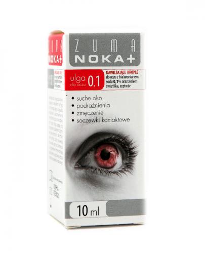 ZUMA NOKA+ Nawilżające krople do oczu 0,1% - 10 ml